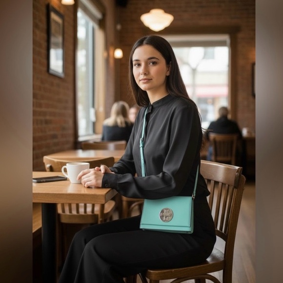 Kate Spade New York Sally Turn-Lock Shoulder Bag – Mint Green (EUC) - Picture 4 of 4